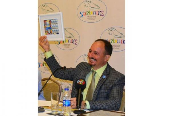 Укрпочта выпустила почтовую марку, посвящённую проекту азербайджанского художника-аниматора (ФОТО)