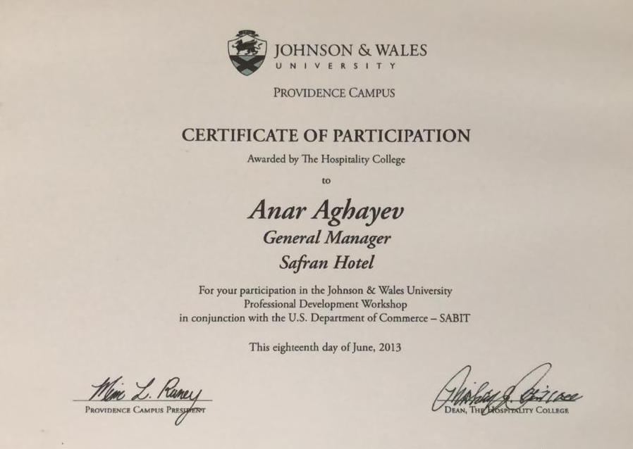 Антикризисный план: как спасать гостиничный бизнес – отельер международного класса Анар Агаев (ФОТО)