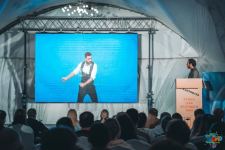 Азербайджанская команда "Сборная телевизионных ведущих"  вышла в полуфинал Российской лиги КВН (ФОТО)