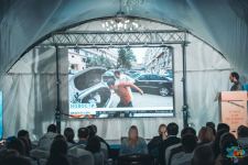 Азербайджанская команда "Сборная телевизионных ведущих"  вышла в полуфинал Российской лиги КВН (ФОТО)