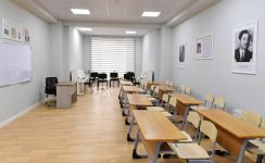 Первый вице-президент Мехрибан Алиева приняла участие в открытии нового здания Детской школы искусств в поселке Бюльбюля (ФОТО) (версия 2)