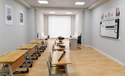 Первый вице-президент Мехрибан Алиева приняла участие в открытии нового здания Детской школы искусств в поселке Бюльбюля (ФОТО) (версия 2)