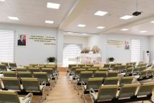 Первый вице-президент Мехрибан Алиева приняла участие в открытии нового здания Детской школы искусств в поселке Бюльбюля (ФОТО) (версия 2)