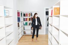 Первый вице-президент Мехрибан Алиева приняла участие в открытии нового здания Детской школы искусств в поселке Бюльбюля (ФОТО) (версия 2)