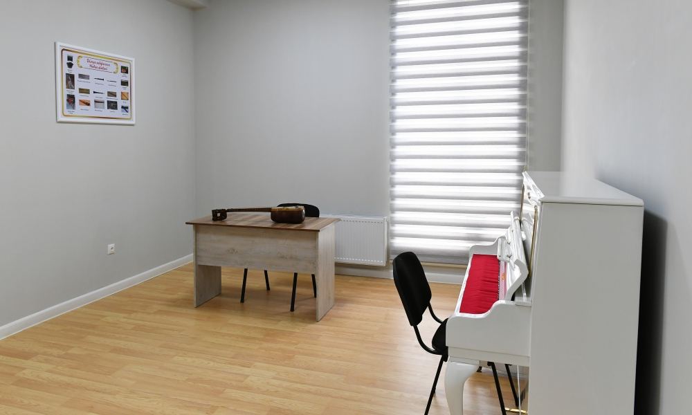 Первый вице-президент Мехрибан Алиева приняла участие в открытии нового здания Детской школы искусств в поселке Бюльбюля (ФОТО) (версия 2)