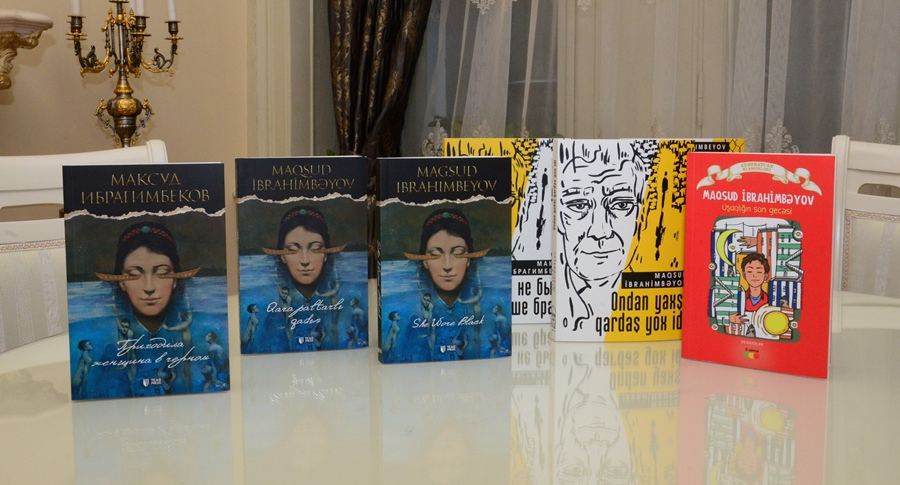 Переизданы книги Максуда Ибрагимбекова на различных языках (ФОТО)