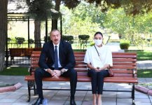 Хроника Победы (30.09.2020): Президент Ильхам Алиев и Первая леди Мехрибан Алиева встретились с ранеными военнослужащими, лечащимися в Центральном военном клиническом госпитале минобороны (ФОТО/ВИДЕО)