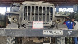 Техника  ВС Армении, захваченная азербайджанской армией в Физулинском направлении (ФОТО)