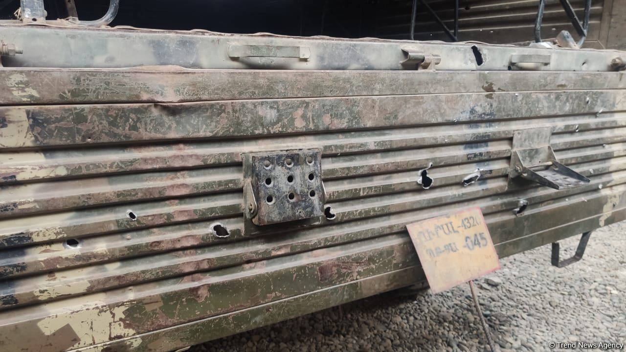 Техника  ВС Армении, захваченная азербайджанской армией в Физулинском направлении (ФОТО)