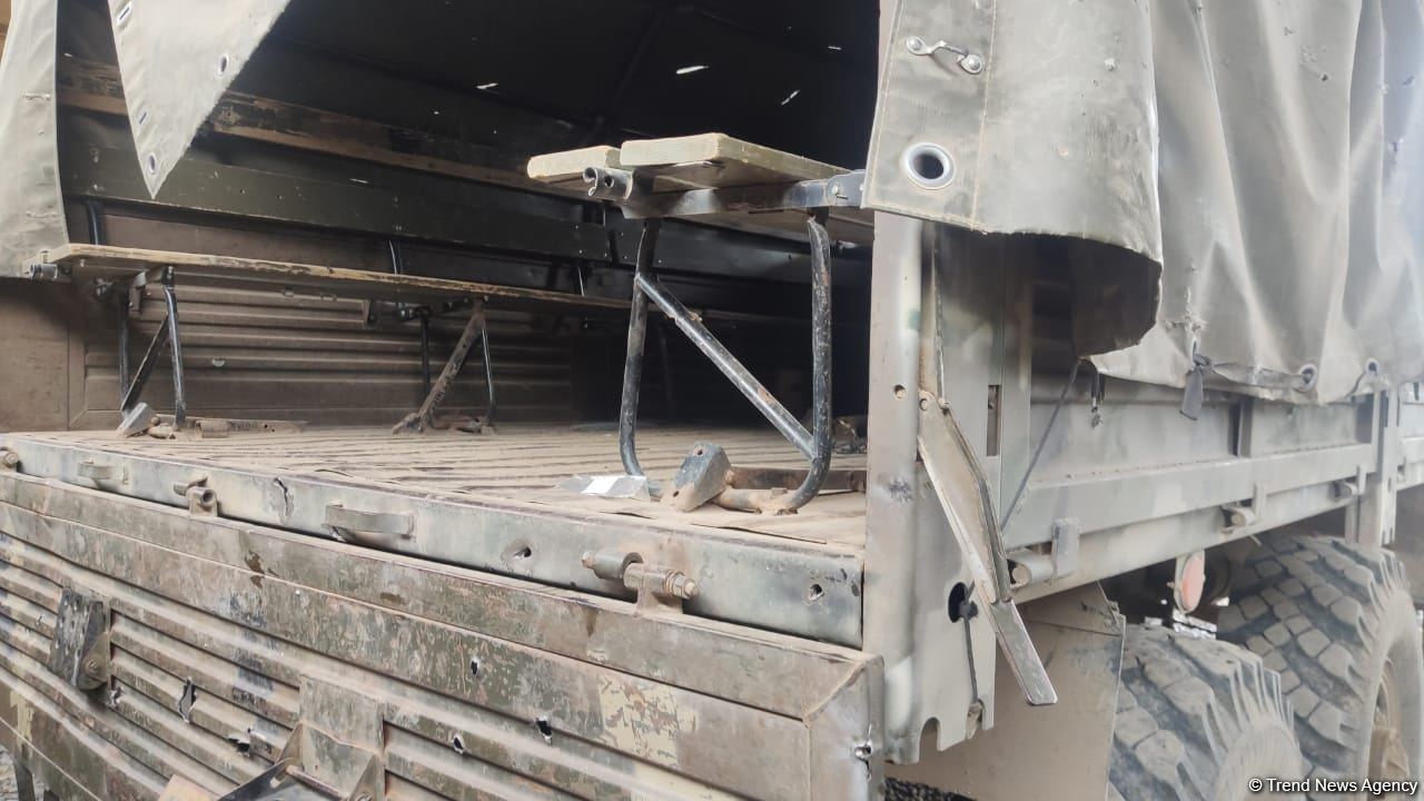 Техника  ВС Армении, захваченная азербайджанской армией в Физулинском направлении (ФОТО)