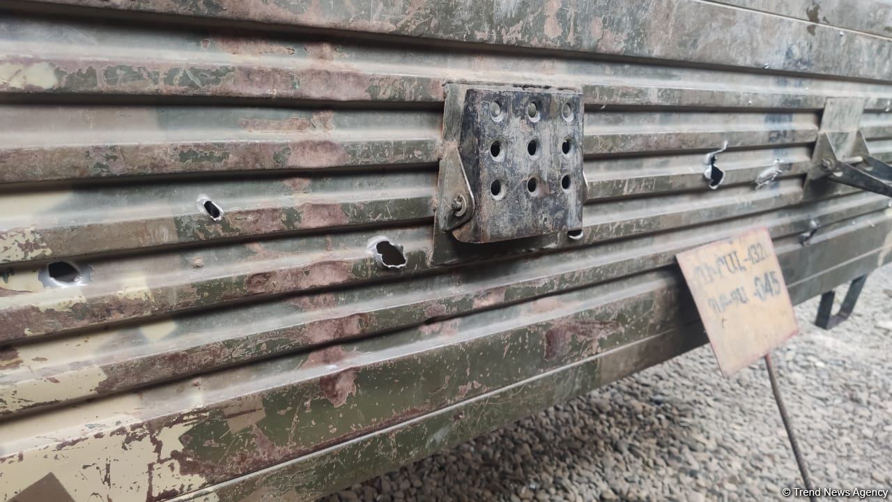 Техника  ВС Армении, захваченная азербайджанской армией в Физулинском направлении (ФОТО)