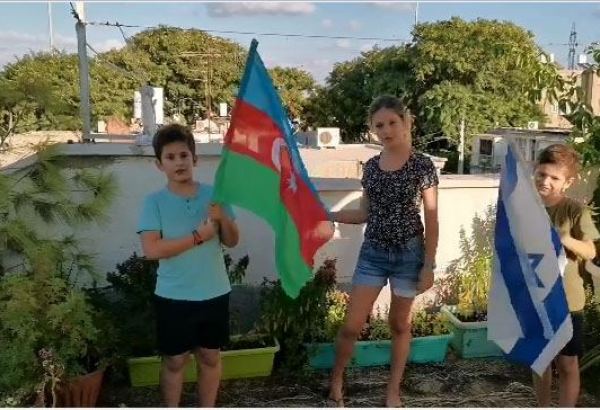 Дети Израиля поддержали Азербайджан в борьбе против армянских оккупантов: "Карабах и Шуша – это Азербайджан" (ВИДЕО)