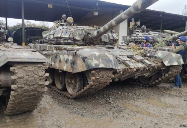 Трофеи, захваченные азербайджанской армией на Джабраильском направлении (ФОТО)