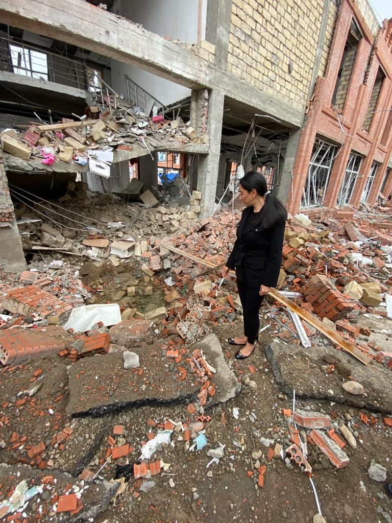 Омбудсмен Азербайджана осуществила в Гяндже миссию по расследованию фактов (ФОТО)