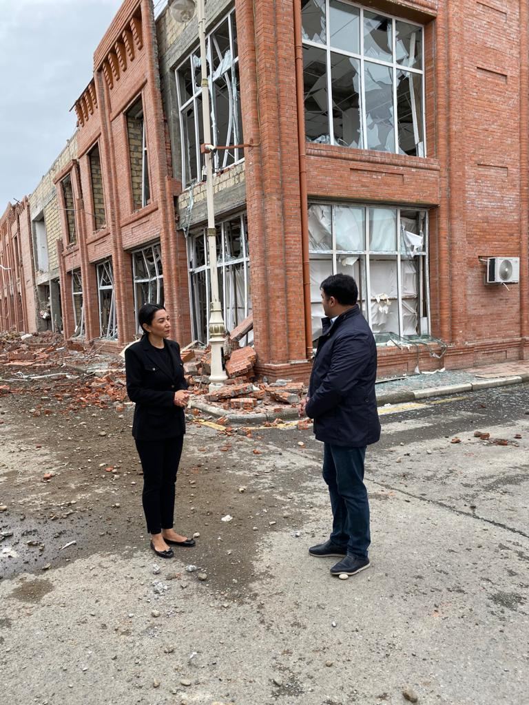 Омбудсмен Азербайджана осуществила в Гяндже миссию по расследованию фактов (ФОТО)