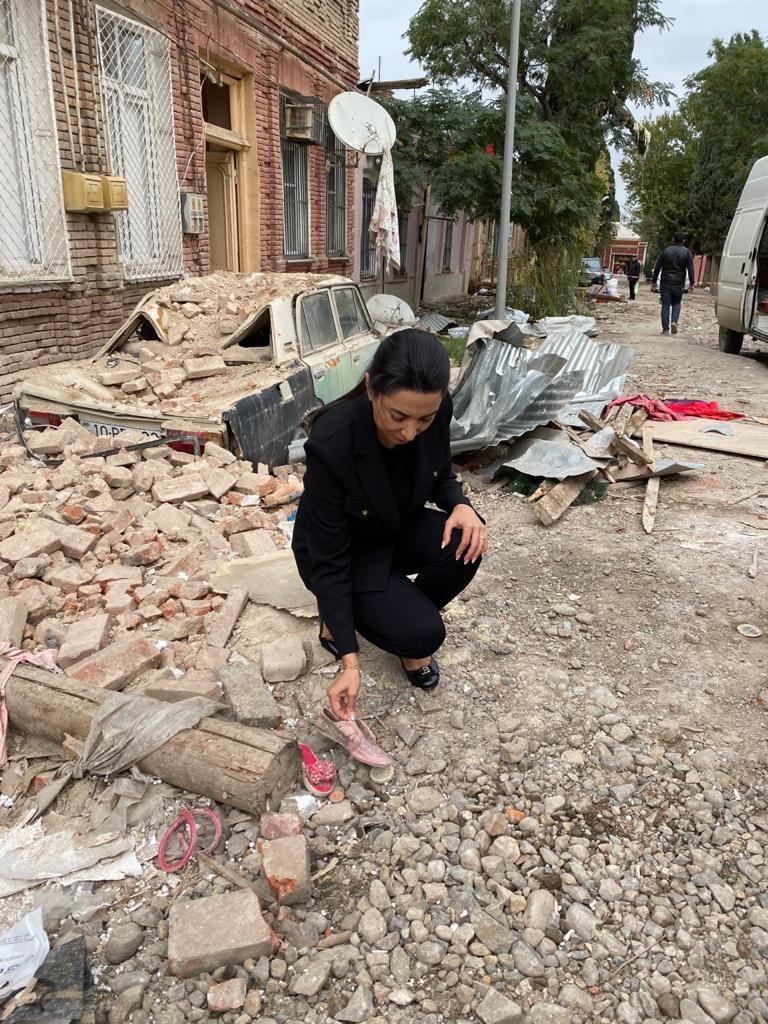 Омбудсмен Азербайджана осуществила в Гяндже миссию по расследованию фактов (ФОТО)