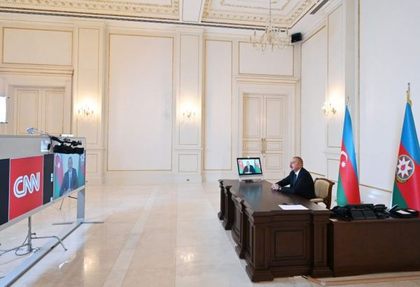 Хроника Победы (09.10.2020): Интервью Президента Ильхама Алиева транслировалось в передаче «The Connect World» телеканала CNN International (ФОТО/ВИДЕО)