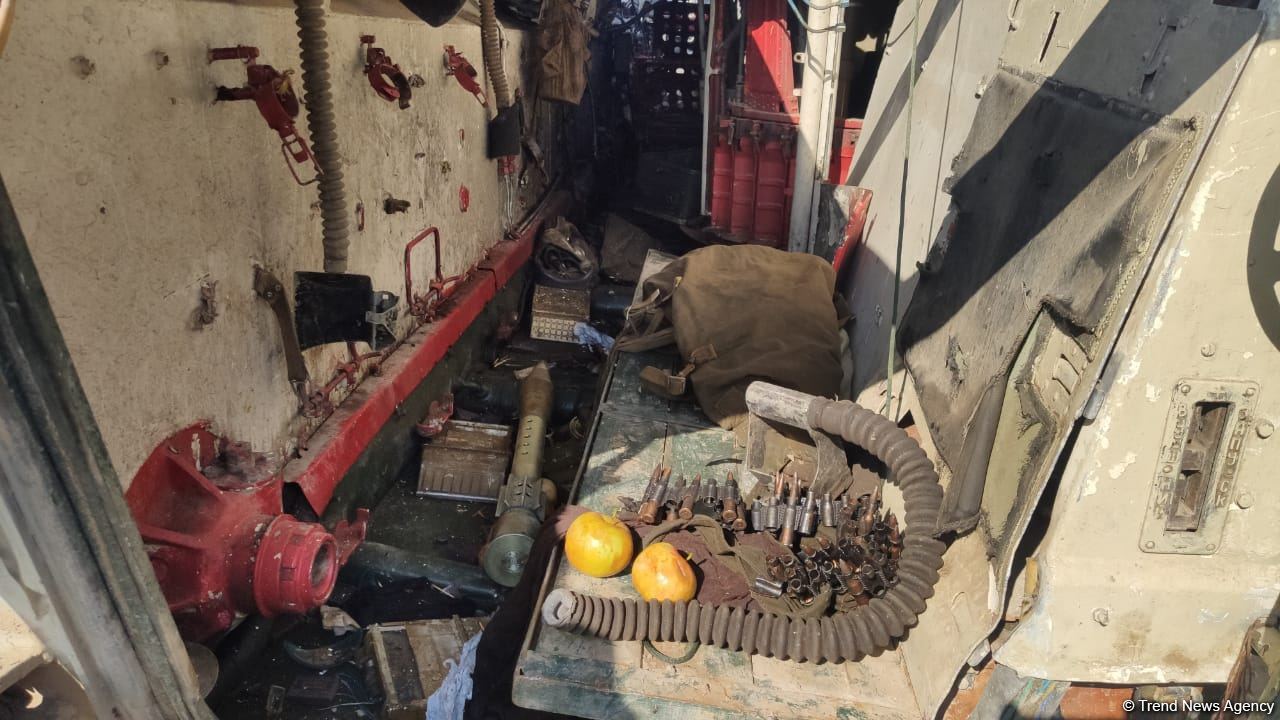 Армия Азербайджана захватила еще несколько единиц военной техники ВС Армении (ФОТО)