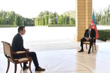 Хроника Победы (12.10.2020): Президент Ильхам Алиев дал интервью турецкому телеканалу “Haber Global” (ФОТО/ВИДЕО)