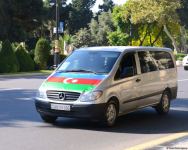 Баку украшен трехцветным флагом Азербайджана (ФОТОСЕССИЯ)