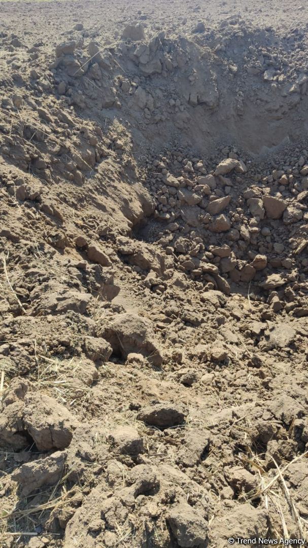 ВС Армении в очередной раз подвергли ракетному обстрелу село Газахлар Физулинского района (ФОТО)