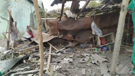 ВС Армении обстреливают села Агдама, в дом попало 3 снаряда (ФОТО)