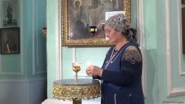 В церкви в Гяндже прошла поминальная служба по жертвам ракетных обстрелов Армении (ФОТО)