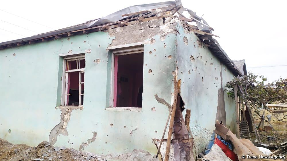 ВС Армении обстреливают села Агдама, в дом попало 3 снаряда (ФОТО)