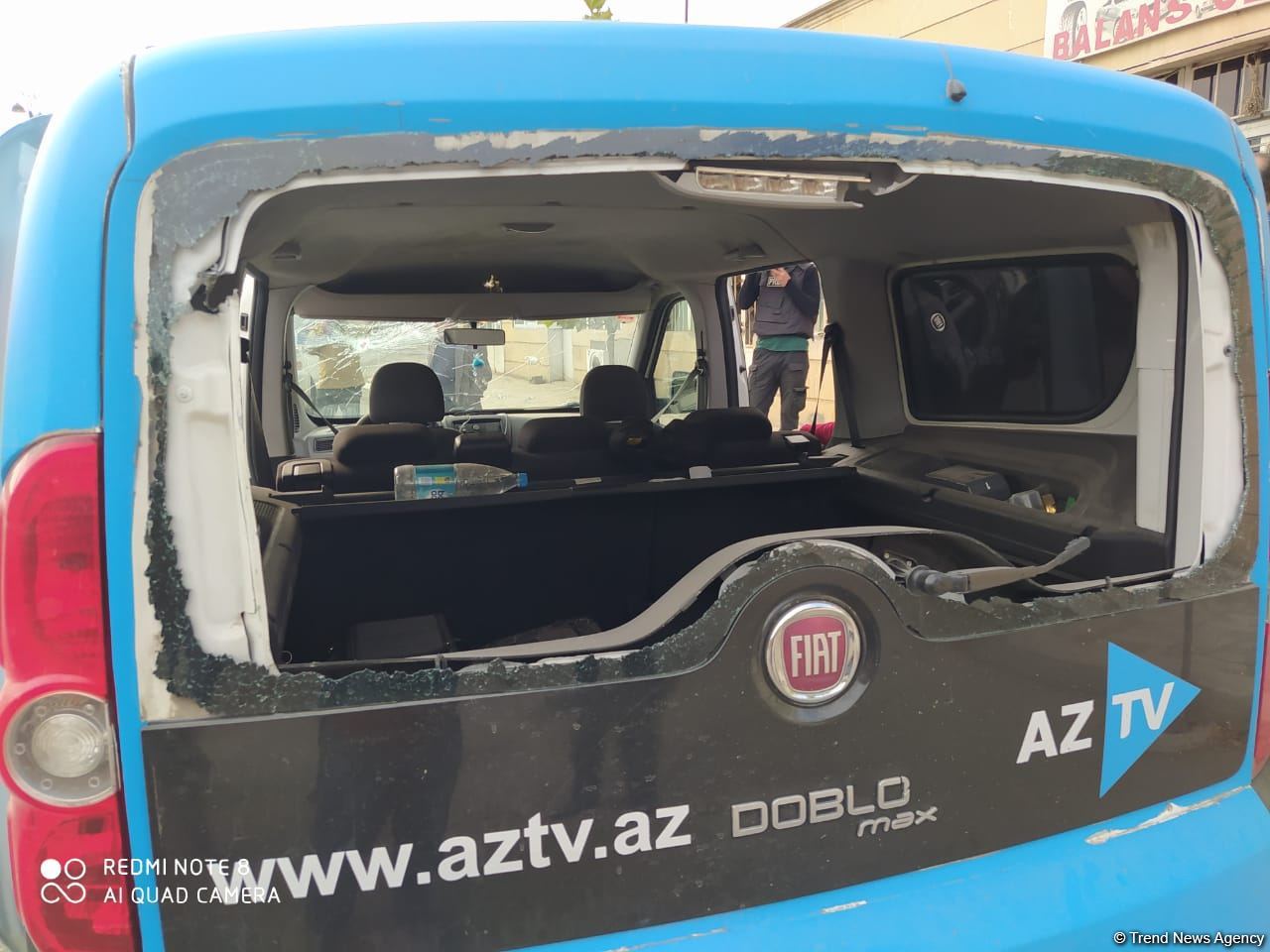 ВС Армении обстреляли автомобиль со съемочной группой AZTV в Тертере, есть раненый (ФОТО/ВИДЕО)