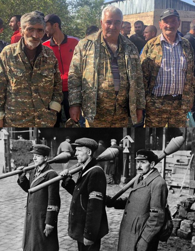 Армянская хунта создает "Гитлерюгенд" и "Фольксштурм" – видео и фотофакты
