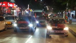 На всей территории Турции прошла акция в поддержку Азербайджана  (ФОТО)