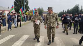 Вынужденные переселенцы из Ходжавенда провели "Знаменный марш" (ФОТО)