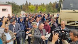 Вынужденные переселенцы из Ходжавенда провели "Знаменный марш" (ФОТО)