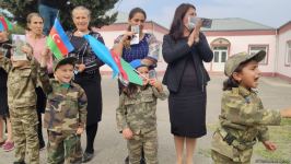 Вынужденные переселенцы из Ходжавенда провели "Знаменный марш" (ФОТО)