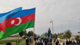 Вынужденные переселенцы из Ходжавенда провели "Знаменный марш" (ФОТО)