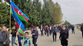 Вынужденные переселенцы из Ходжавенда провели "Знаменный марш" (ФОТО)