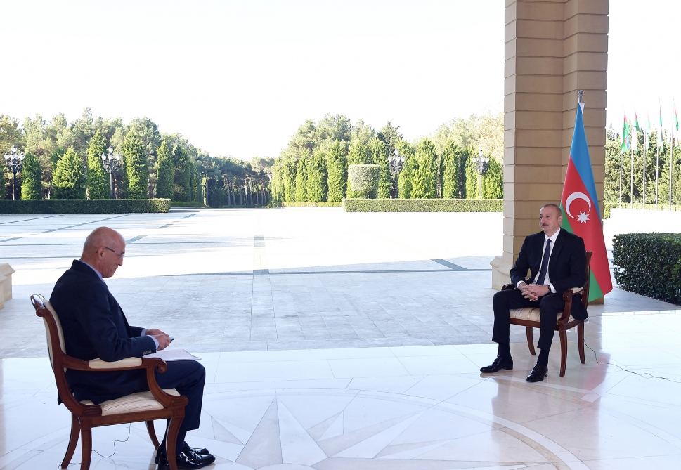 Хроника Победы (15.10.2020): Президент Ильхам Алиев дал интервью турецкому телеканалу NTV (ВИДЕО)