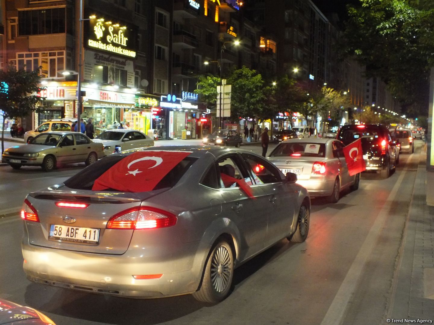 На всей территории Турции прошла акция в поддержку Азербайджана  (ФОТО)