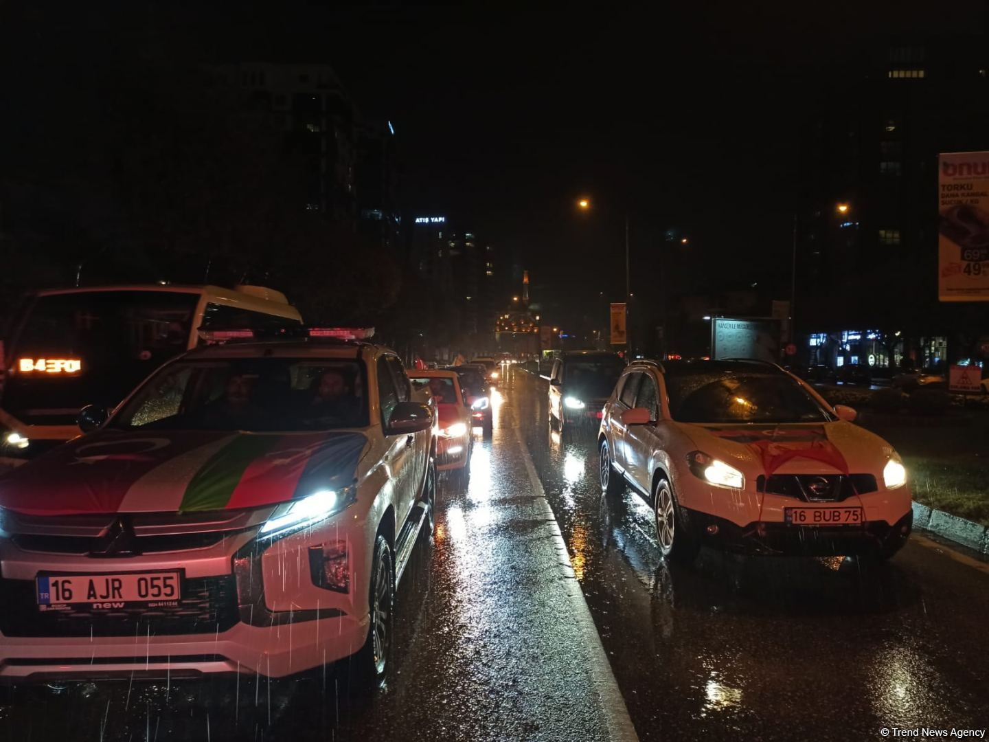 На всей территории Турции прошла акция в поддержку Азербайджана  (ФОТО)