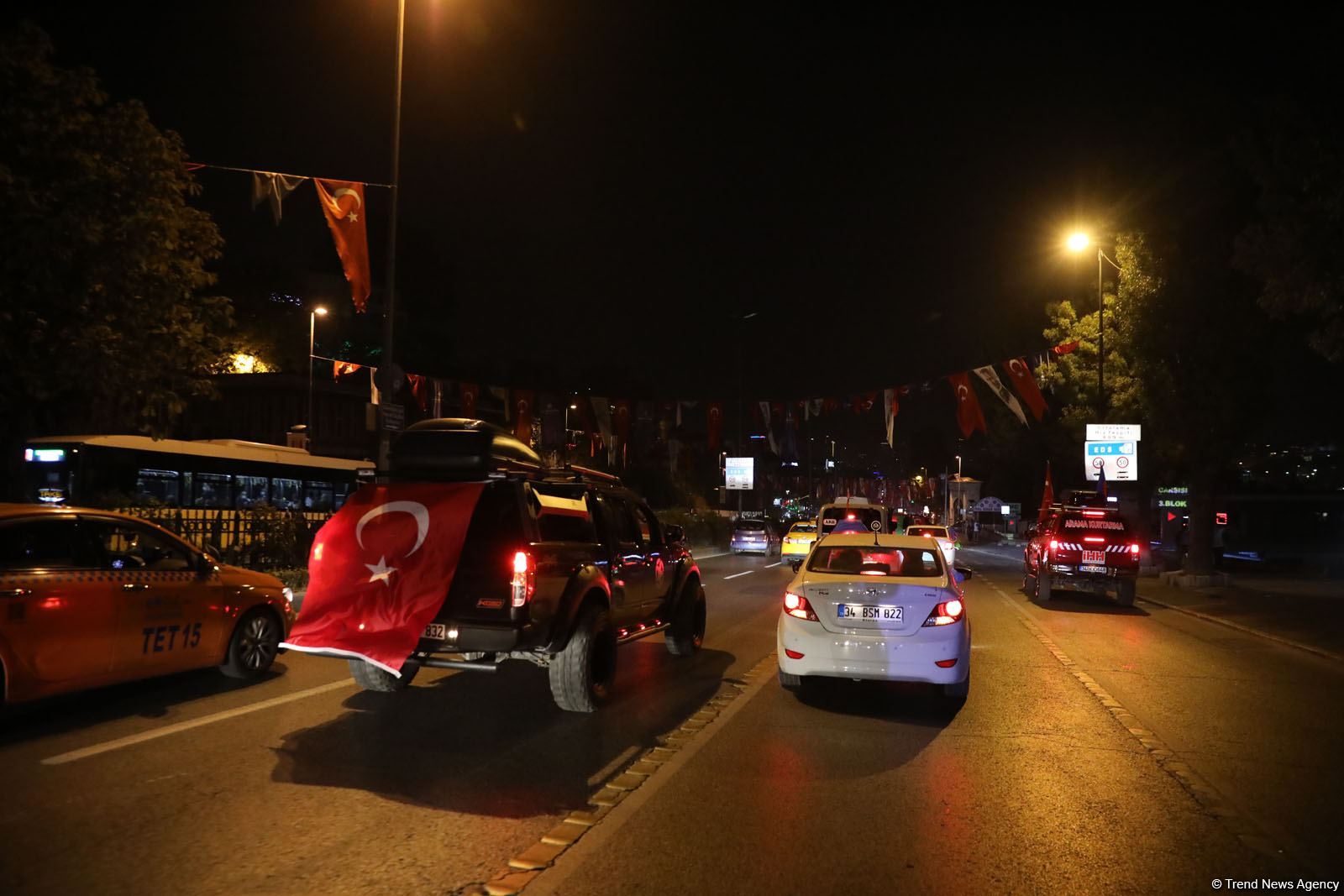 На всей территории Турции прошла акция в поддержку Азербайджана  (ФОТО)