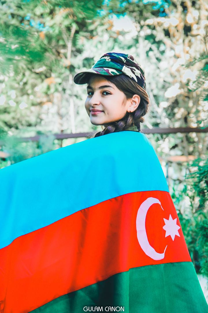 Дети Азербайджана: Мы все из Карабаха! Мы хотим в город Шуша! (ФОТО)