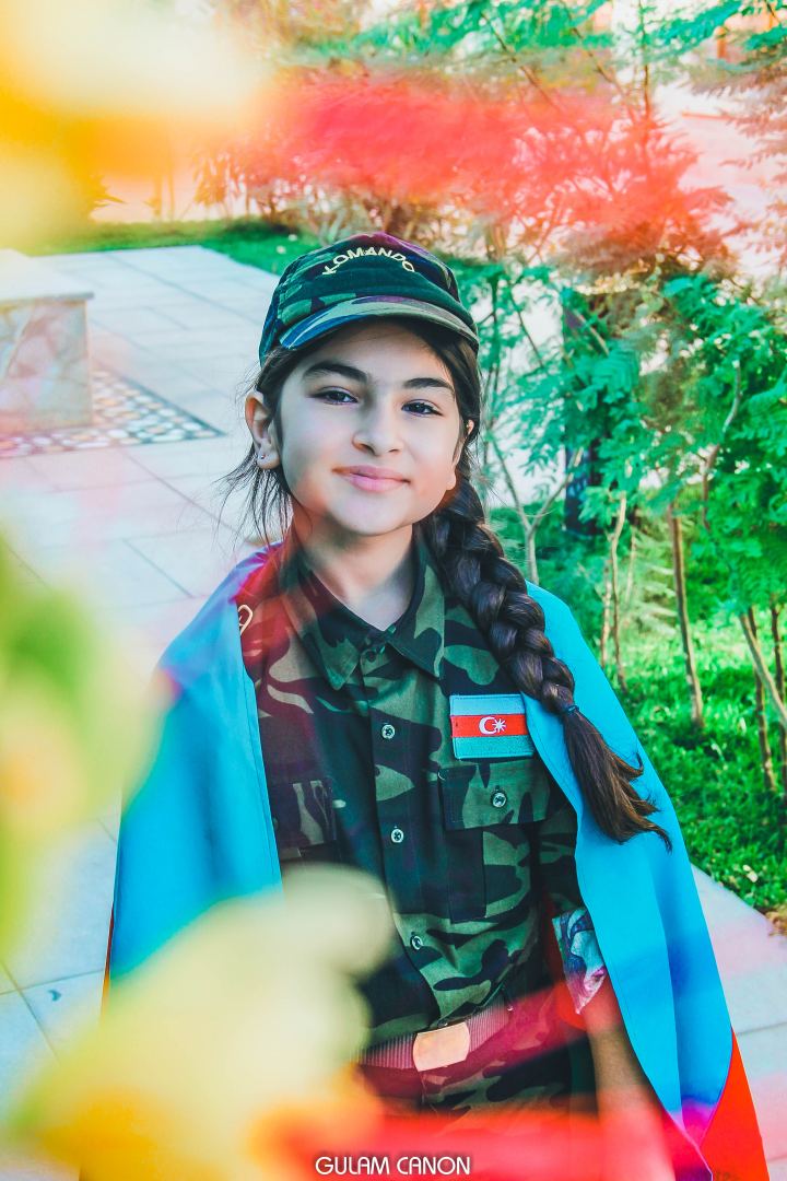 Дети Азербайджана: Мы все из Карабаха! Мы хотим в город Шуша! (ФОТО)