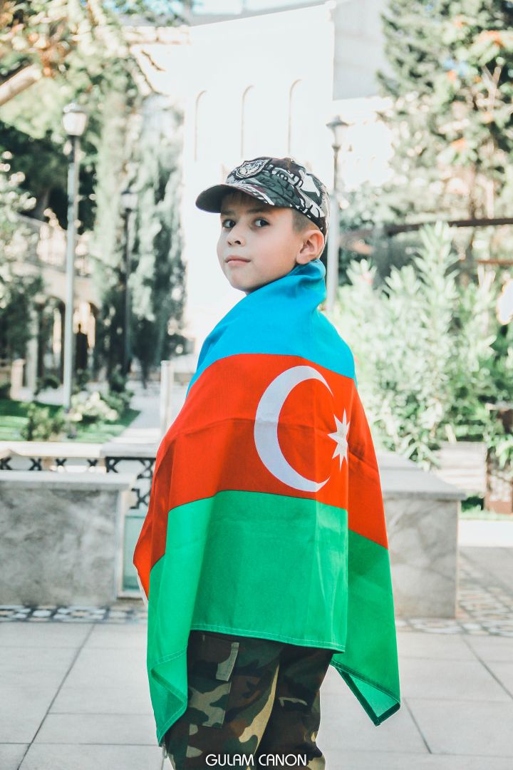 Дети Азербайджана: Мы все из Карабаха! Мы хотим в город Шуша! (ФОТО)