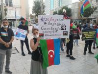 Şəhidlər ölməz, Vətən bölünməz! Акция в крупнейшем городе Израиля против армянских агрессоров (ВИДЕО,ФОТО)