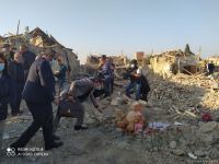 Помощник Президента Азербайджана и представители дипкорпусов прибыли в Гянджу на место происшествия (ФОТО/ВИДЕО)