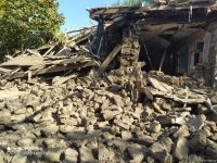 Армянский снаряд попал в дом в Тертере, есть пострадавший (ФОТО/ВИДЕО)