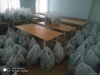 По инициативе депутата Севиль Микаиловой в Худате оказана помощь семьям, чьи дети находятся на военной службе (ФОТО)