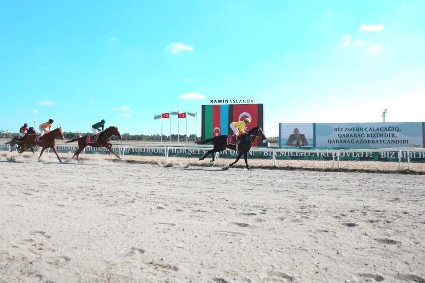 В Баку прошел парад на Карабахских скакунах в честь освободительной миссии армии Азербайджана (ВИДЕО, ФОТО)
