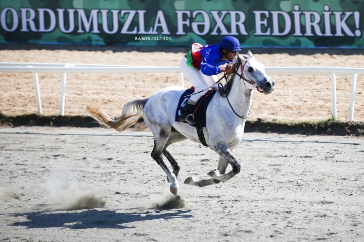 В Баку прошел парад на Карабахских скакунах в честь освободительной миссии армии Азербайджана (ВИДЕО, ФОТО)
