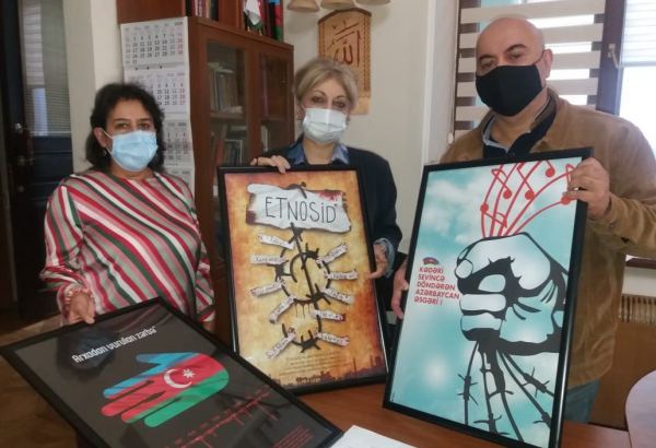 Патриотические плакаты и постеры, посвященные Карабаху (ФОТО)